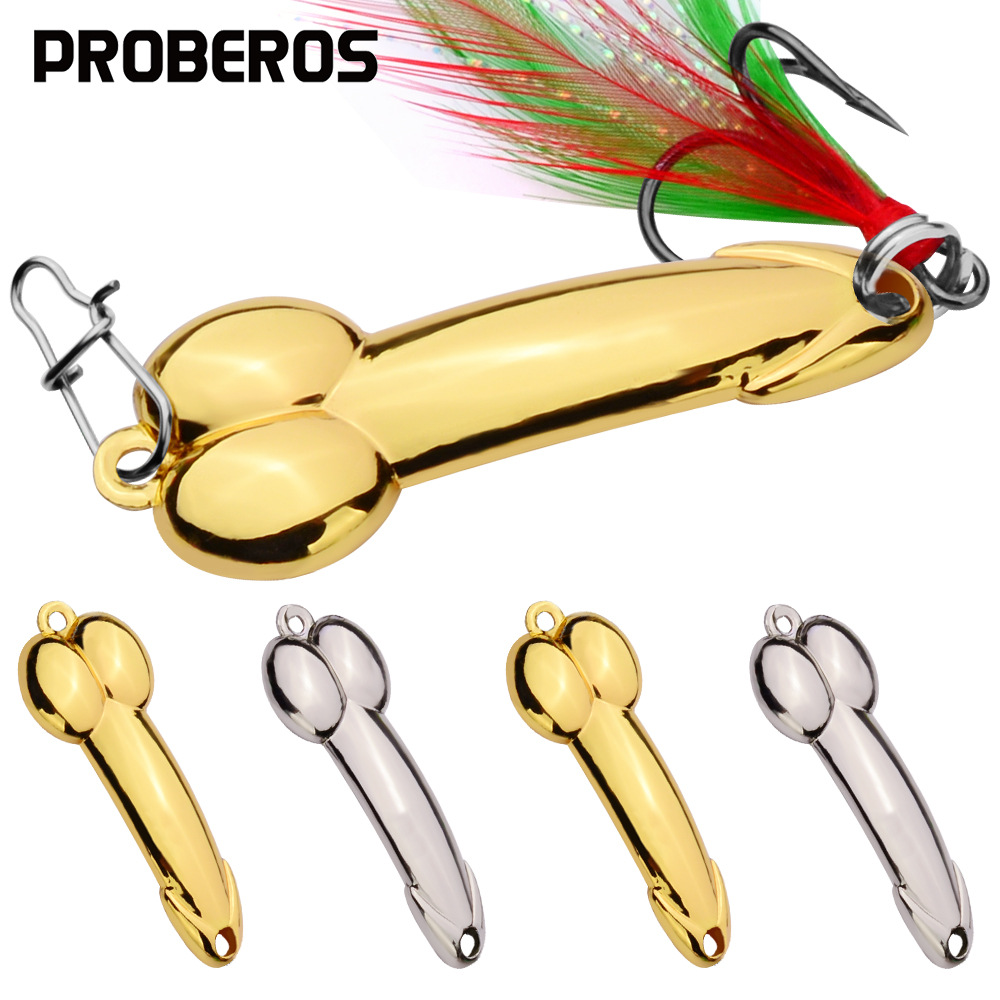 Fishing Lure Spinnerbait - PRO BEROS Metal VIB Gold Silver