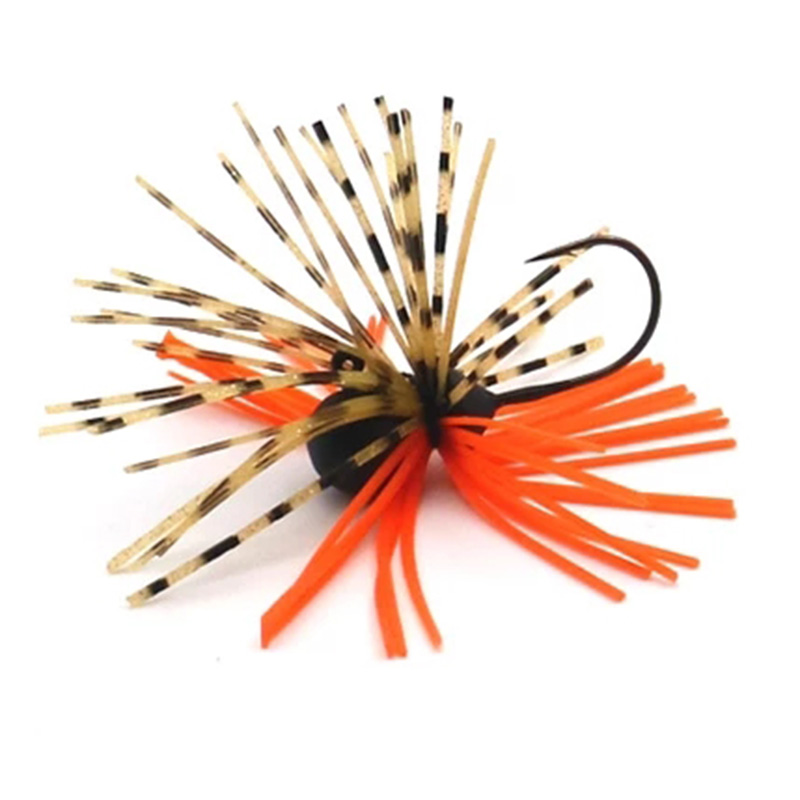 1pcs 3.5g 5.2g Silicone Jig He - огляд і ціна Fishing Lure Spinnerbait