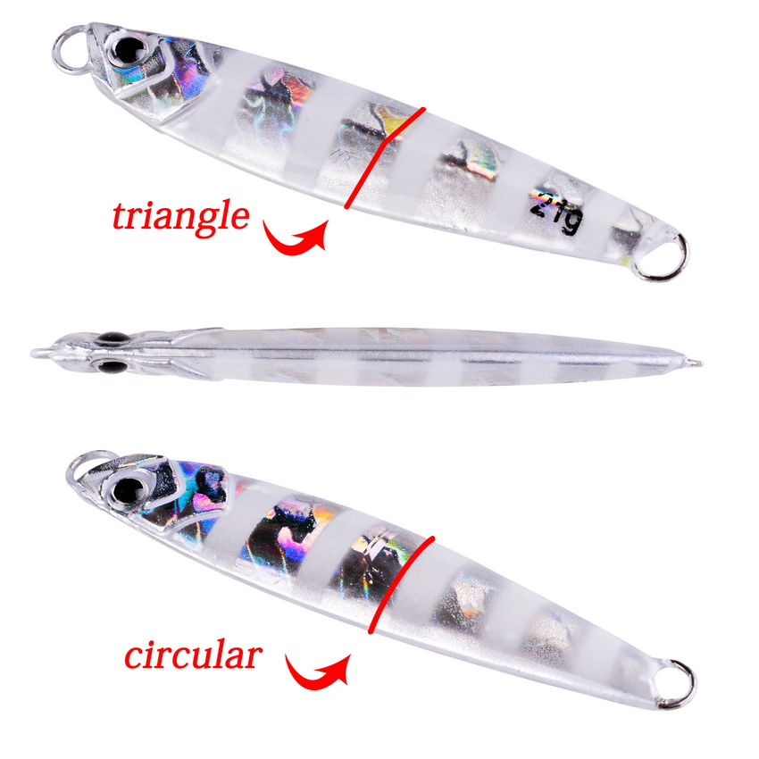 10pcs Metal Jig 7g 10g 14g 17g - огляд і ціна Fishing Lure Spoon