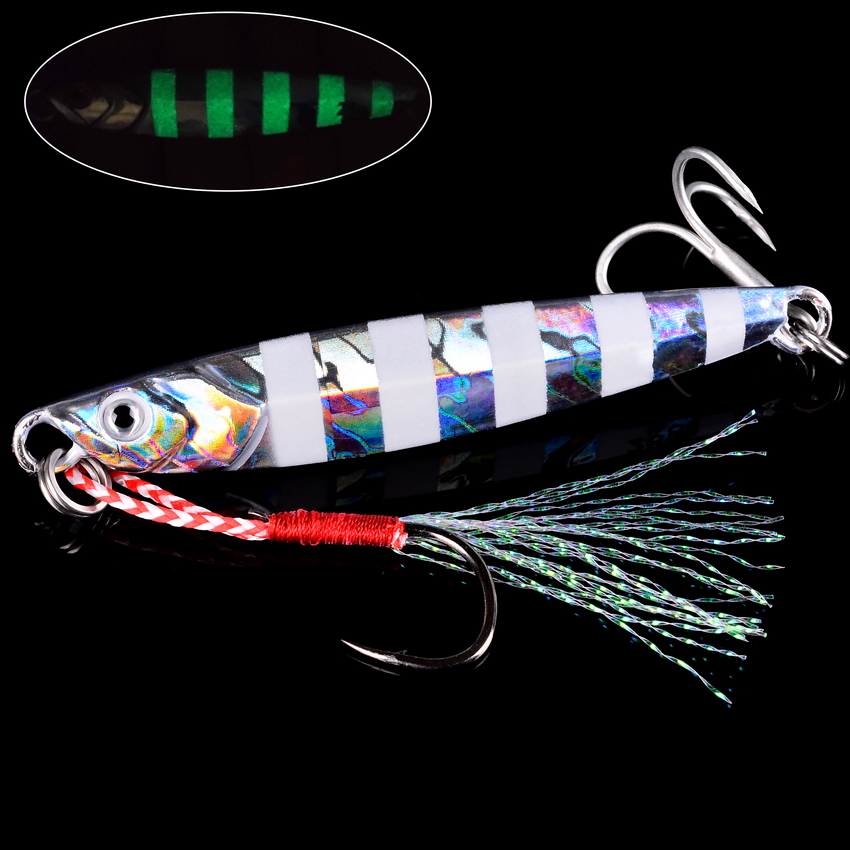10pcs Metal Jig 7g 10g 14g 17g - огляд і ціна Fishing Lure Spoon