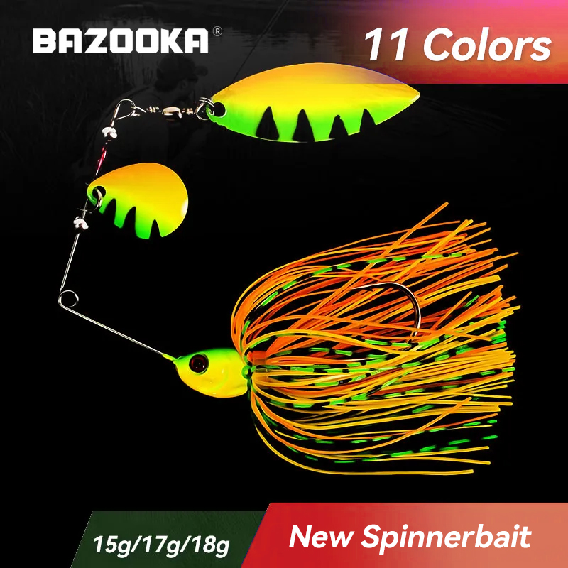 Bazooka 15g 18g Spinnerbait Fi - огляд і ціна Fishing Lure Spoon
