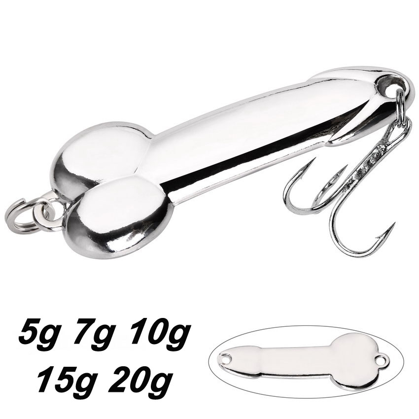 Metal Spoon Penis Shape Fishin - огляд і ціна Fishing Lure Spinnerbait