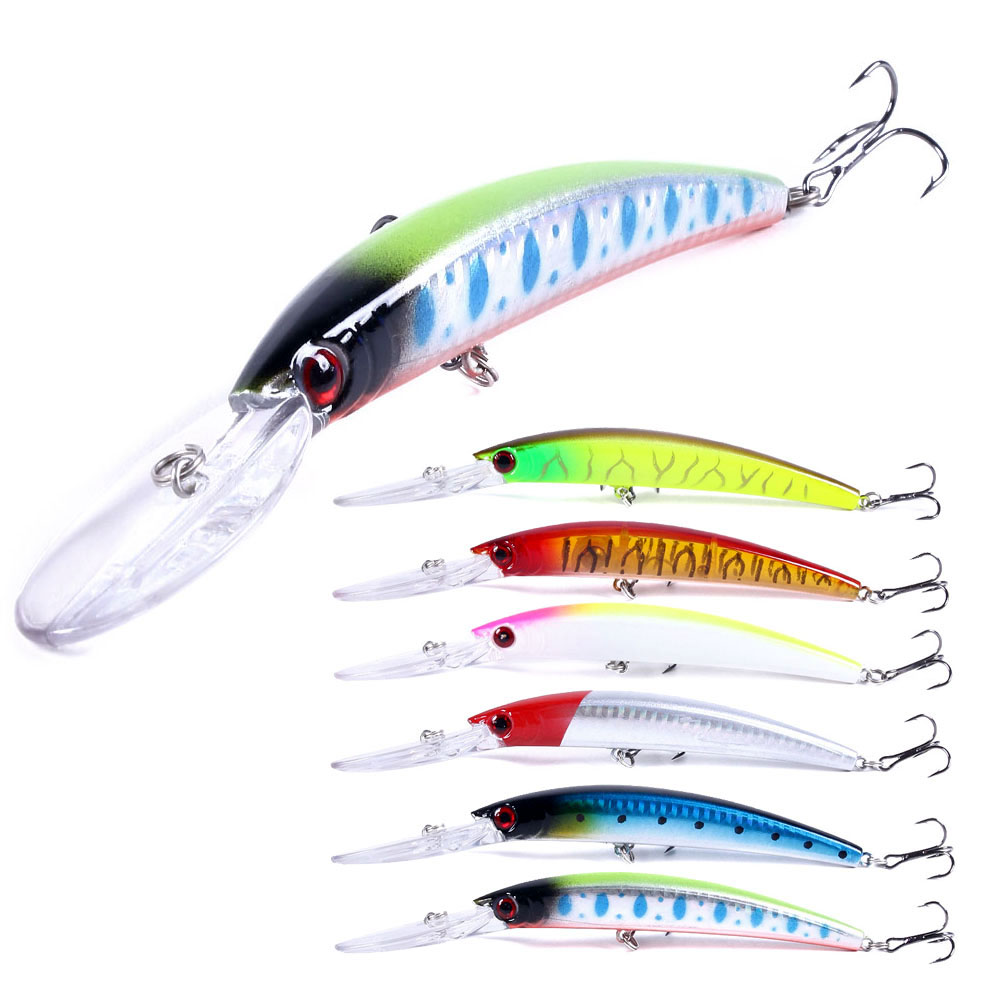 1PCS 15cm 15g  Deep Diving Jer - огляд і ціна Fishing Lure Spinnerbait