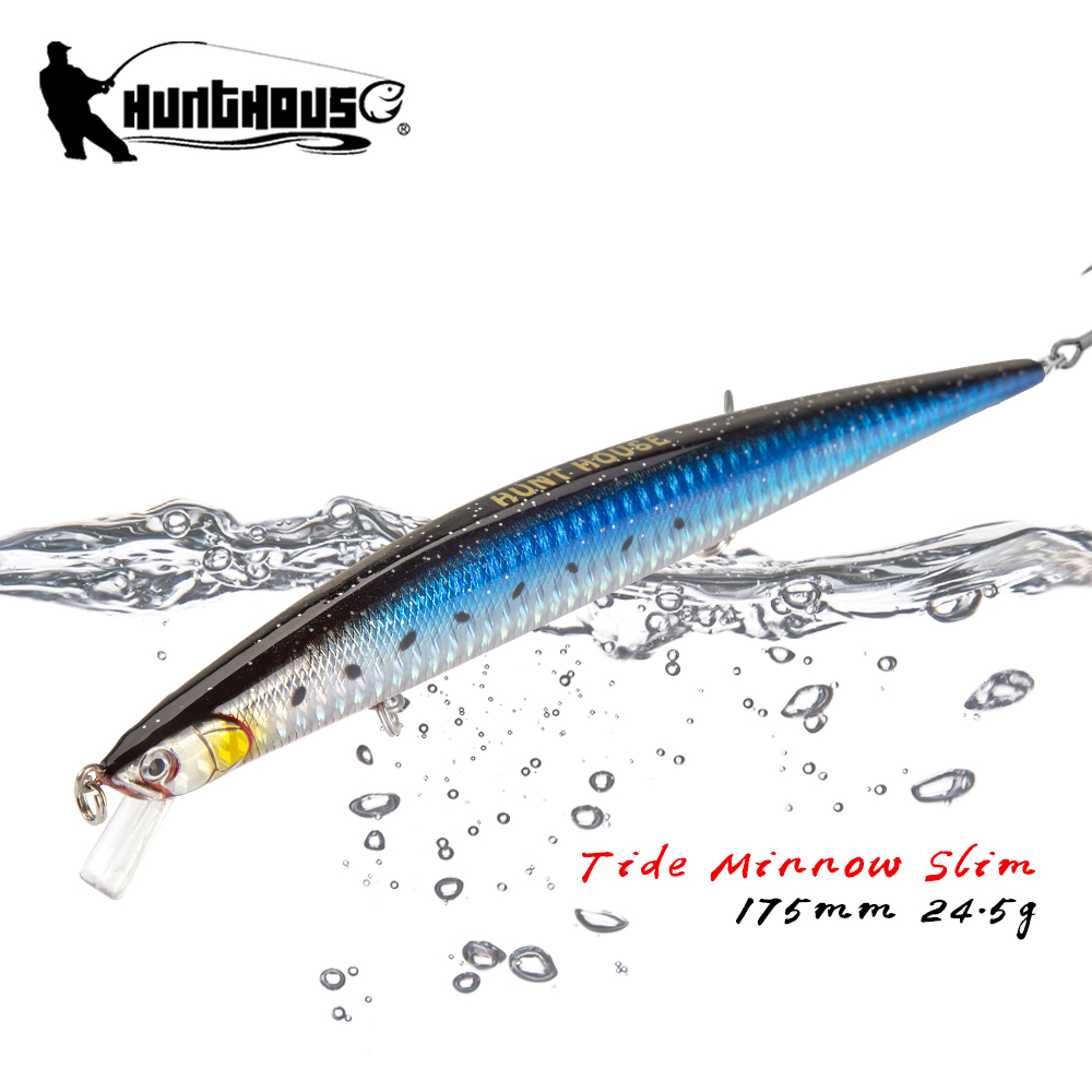 Hunthouse Tide Slim Minnow 175 - огляд і ціна Fishing Lure Topwater
