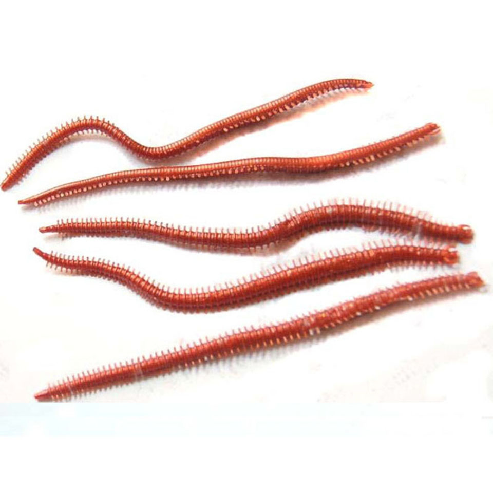 10PCS/Lot Artificial Sea Worms - огляд і ціна Fishing Lure Soft Plastic