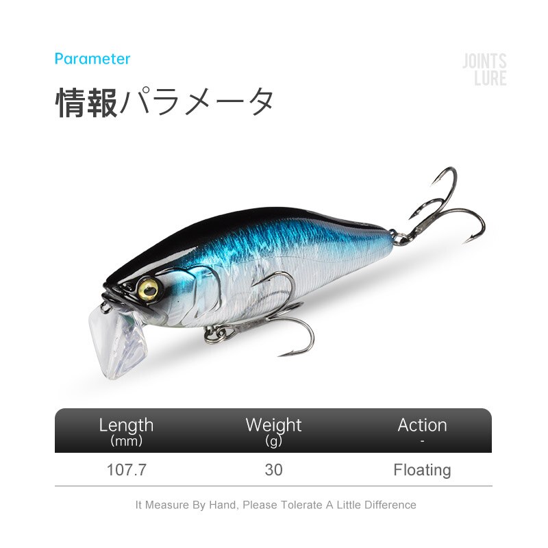 I-JACK Minnow Fishing Lures 10 - огляд і ціна Fishing Lure Spinnerbait