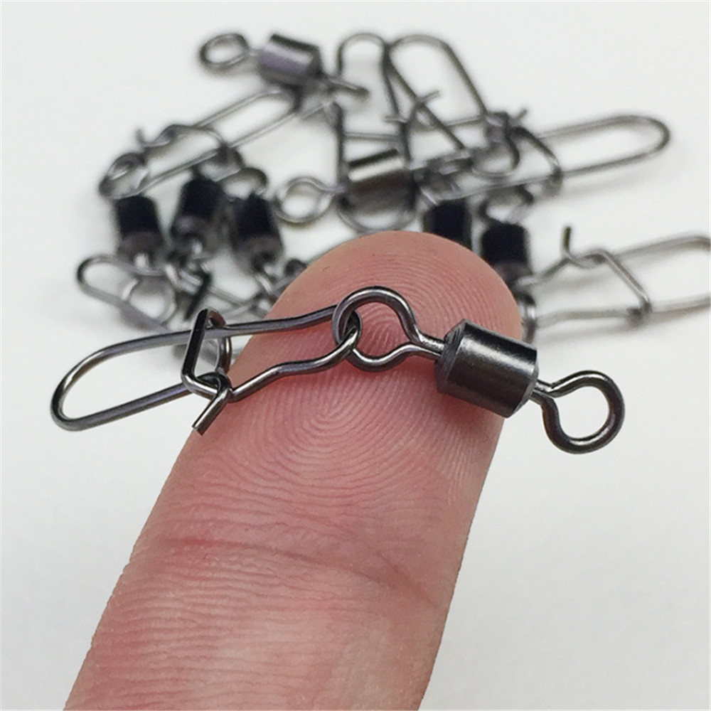 FISHINAPOT 30pcs/lot 2#-10# St - огляд і ціна Fishing Lure Spinnerbait