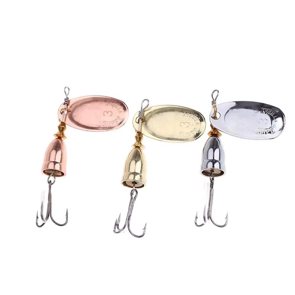 1pc Spinner Metal Lure Brass H - огляд і ціна Fishing Lure Spinnerbait