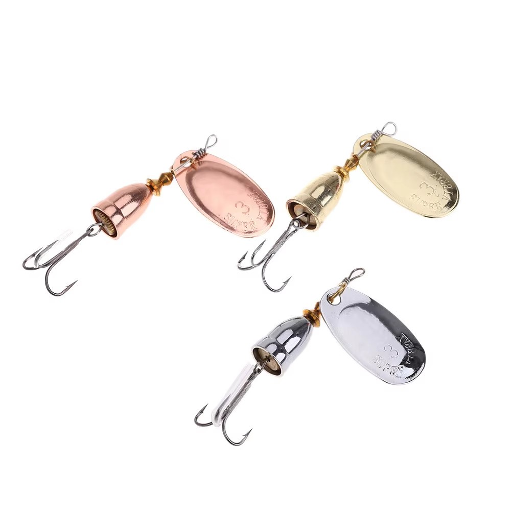 1pc Spinner Metal Lure Brass H - огляд і ціна Fishing Lure Spinnerbait