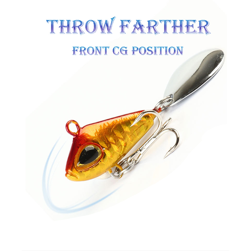 1pc 6/11/18/22g VIB Crankbaits - огляд і ціна Fishing Lure Spinnerbait