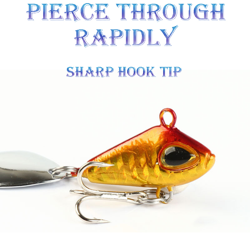 1pc 6/11/18/22g VIB Crankbaits - огляд і ціна Fishing Lure Spinnerbait