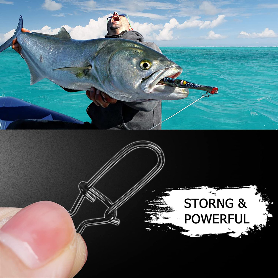 50Pcs Crankbait Snaps Stainles - огляд і ціна Fishing Lure Making Kit