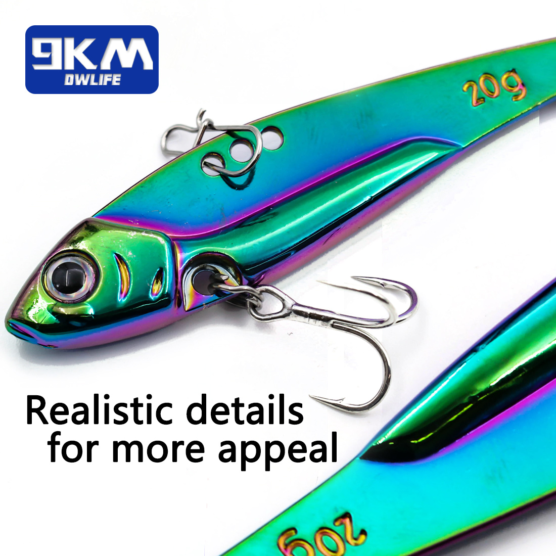 9KM 1PCS Metal Blade Fishing L - огляд і ціна Fishing Lure Blade Bait
