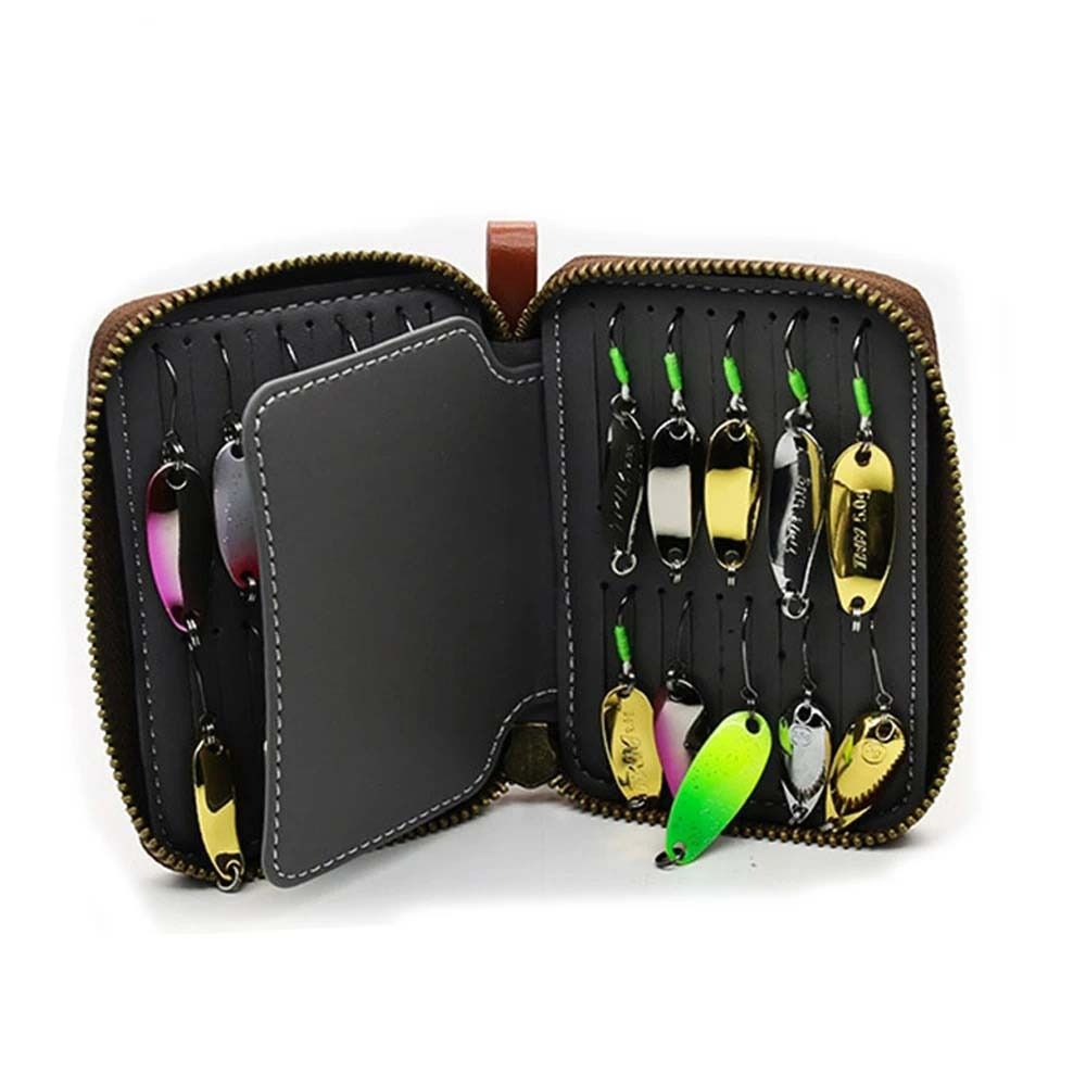 PU Leather Lure Wallet Bag Car - огляд і ціна Fishing Lure Spinnerbait