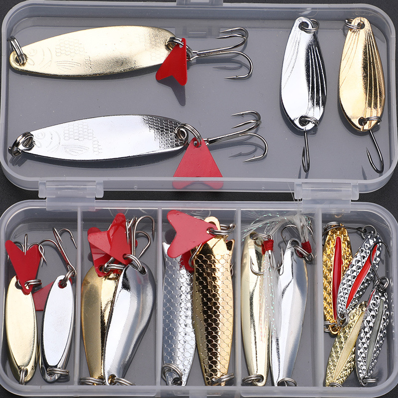 Fishing Lure Kit 16 Pcs Sets T - огляд і ціна Fishing Lure Spoon