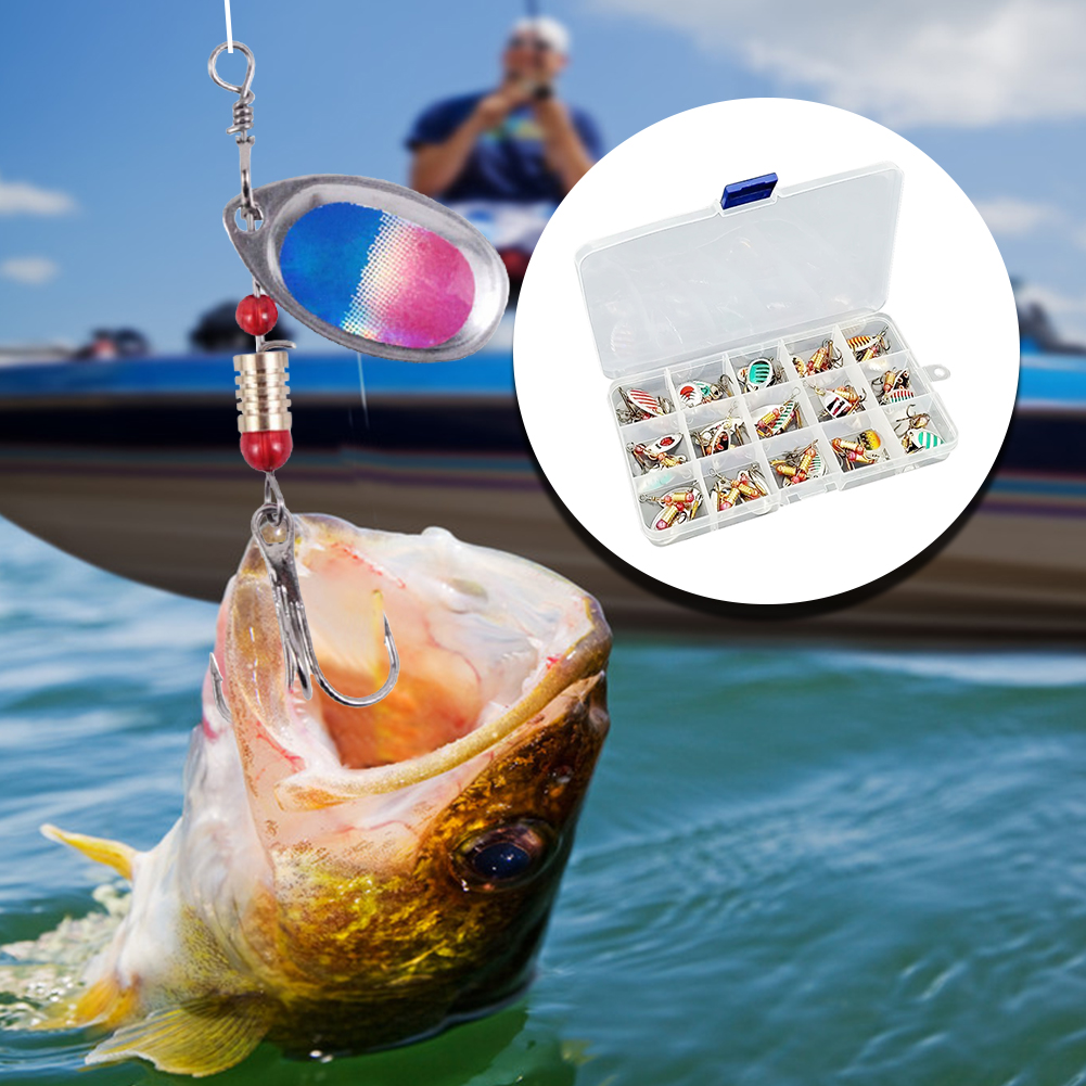 30pcs Metal Spoon Spinner Fish - огляд і ціна Fishing Lure Spoon